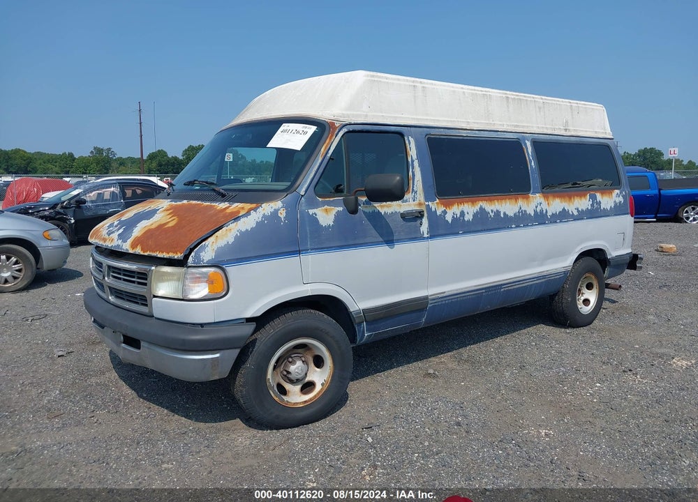 1996 DODGE RAM WAGON B2500 VIN: 2B4HB25Y0TK114331