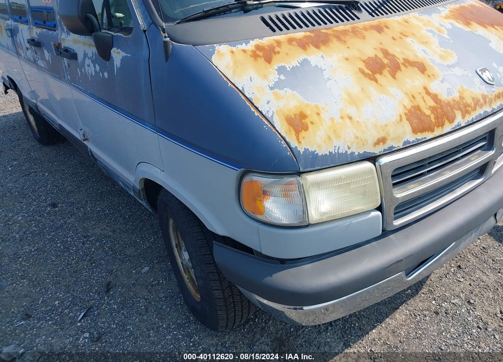 1996 DODGE RAM WAGON B2500 VIN: 2B4HB25Y0TK114331