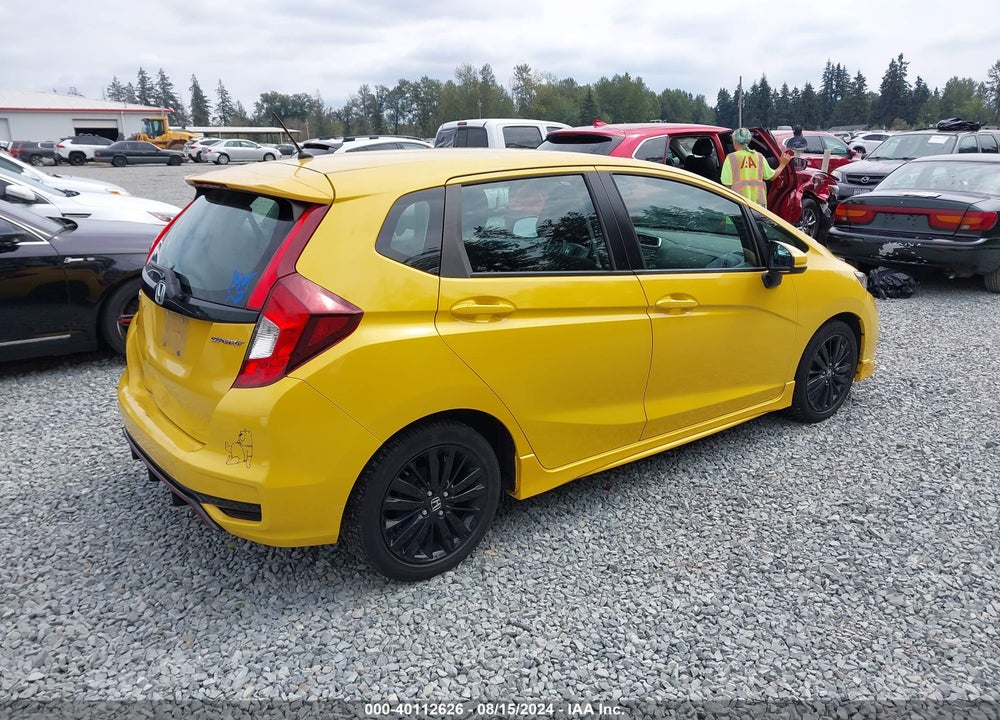 2018 HONDA FIT SPORT VIN: 3HGGK5H64JM706449