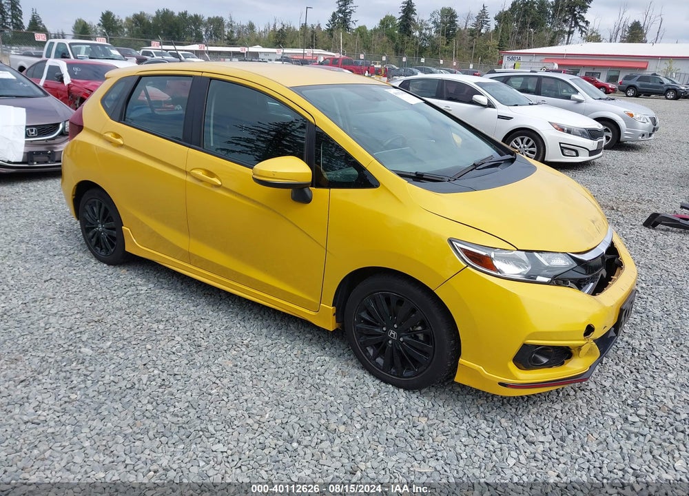 2018 HONDA FIT SPORT VIN: 3HGGK5H64JM706449
