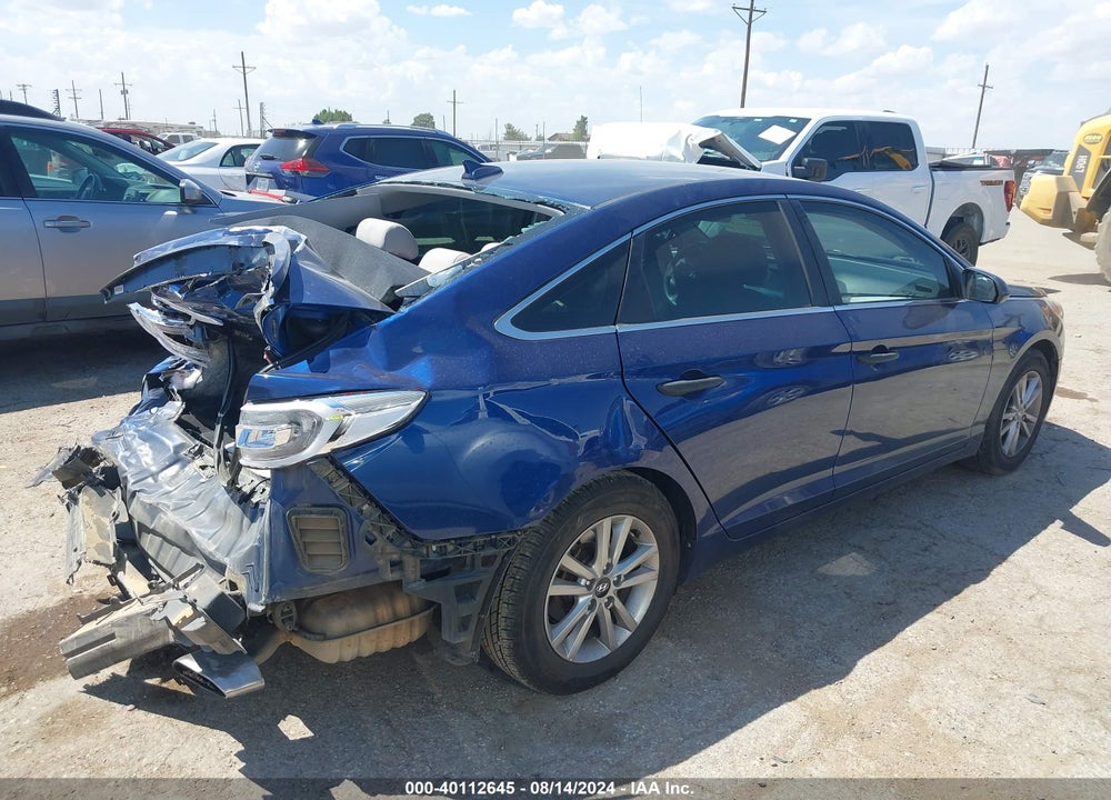 2016 HYUNDAI SONATA SE VIN: 5NPE24AF6GH388178