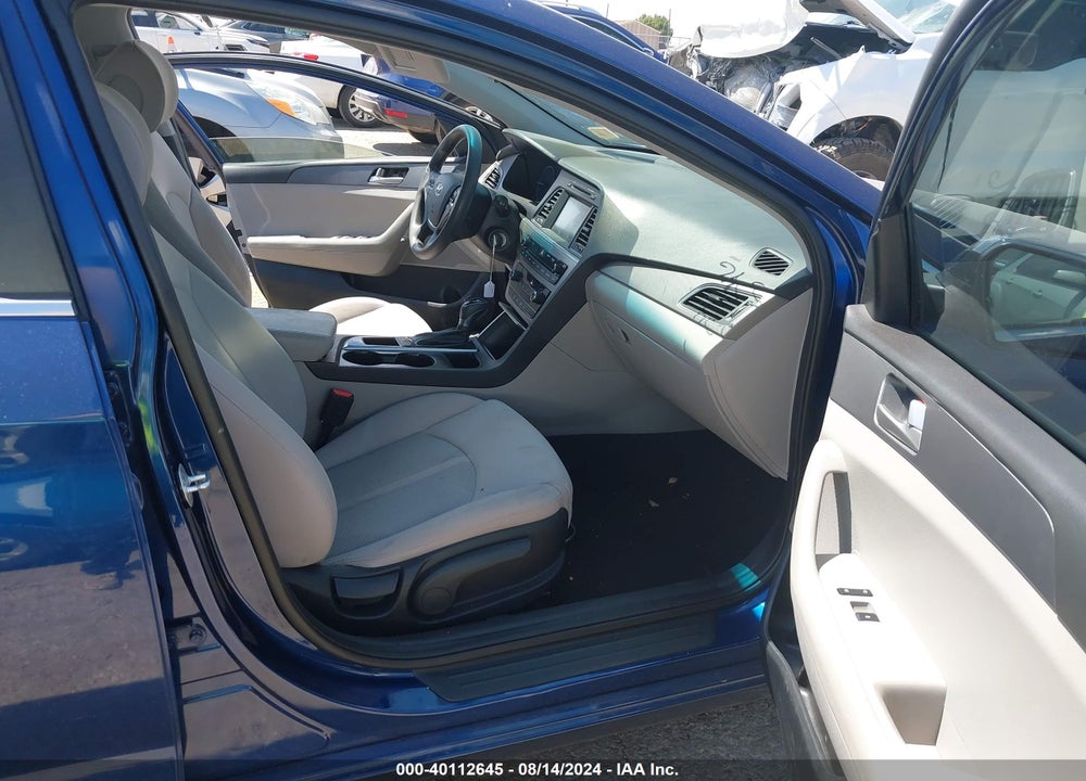 2016 HYUNDAI SONATA SE VIN: 5NPE24AF6GH388178