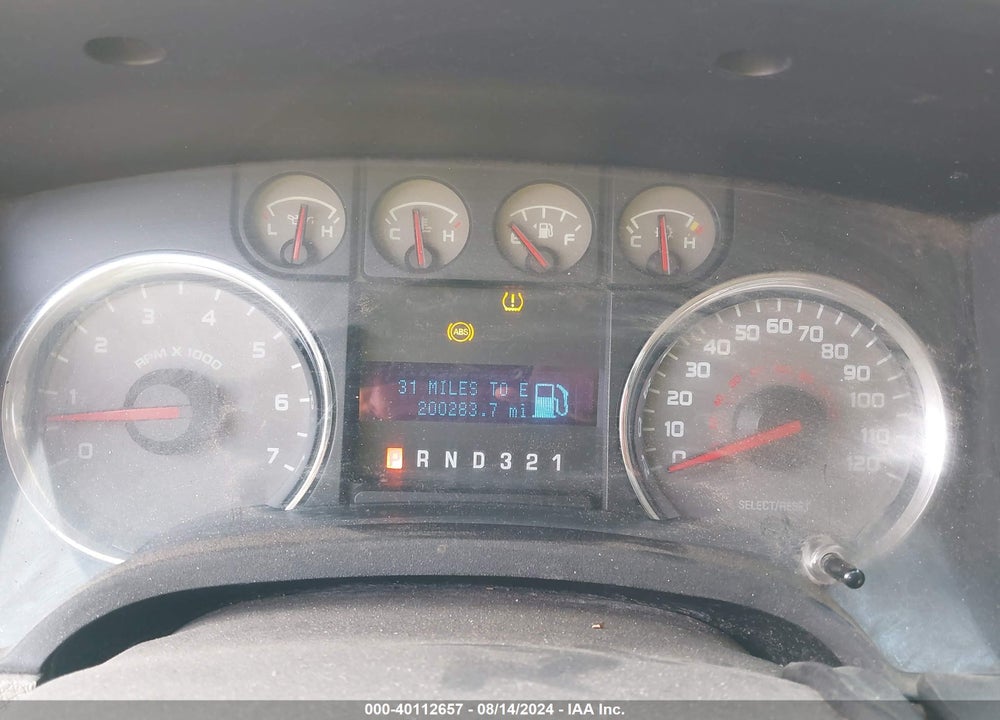2009 FORD F-150 STX/XL/XLT VIN: 1FTRX14879FB36998