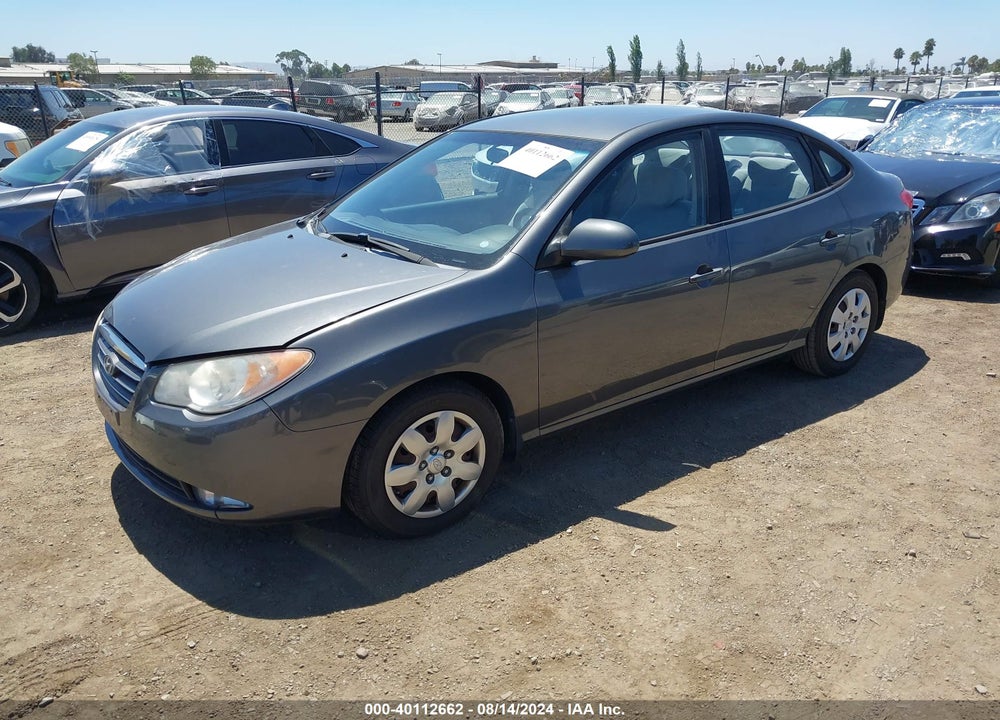 2008 HYUNDAI ELANTRA GLS/SE VIN: KMHDU46D38U367191
