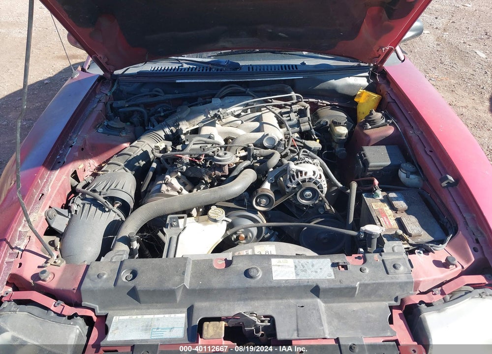 2001 FORD MUSTANG VIN: 1FAFP40411F132270