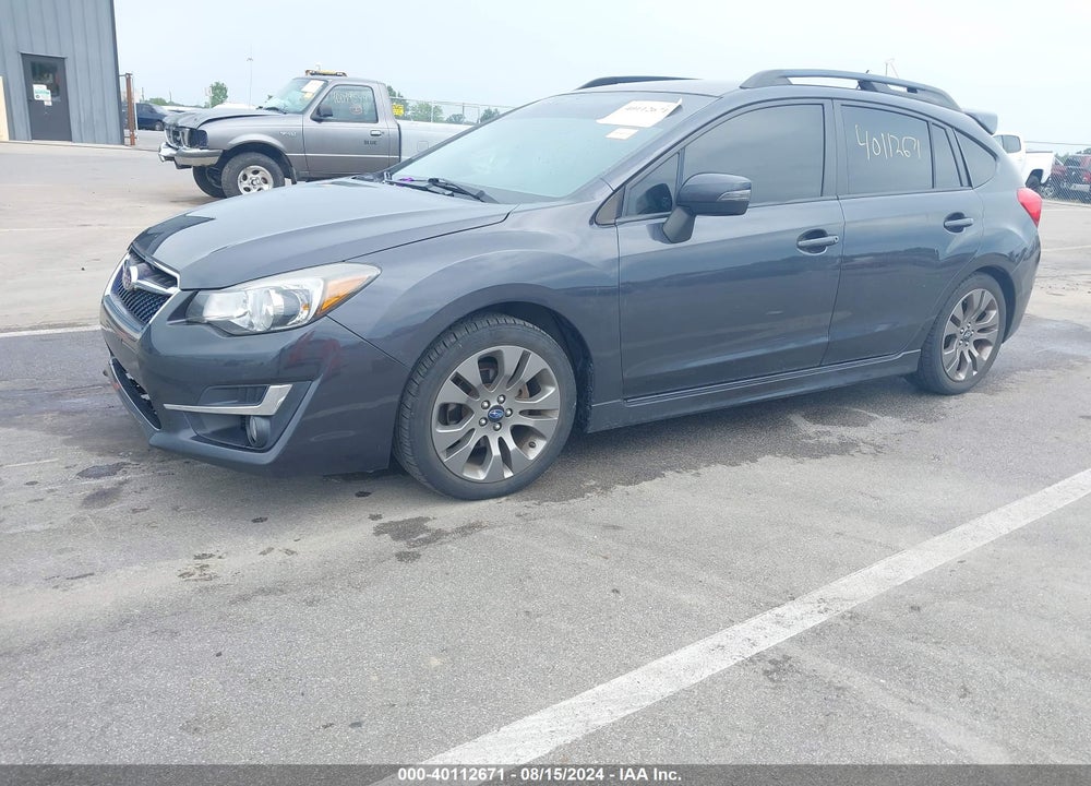 2016 SUBARU IMPREZA 2.0I SPORT PREMIUM VIN: JF1GPAP67G9238286