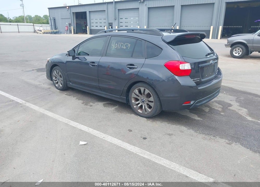 2016 SUBARU IMPREZA 2.0I SPORT PREMIUM VIN: JF1GPAP67G9238286