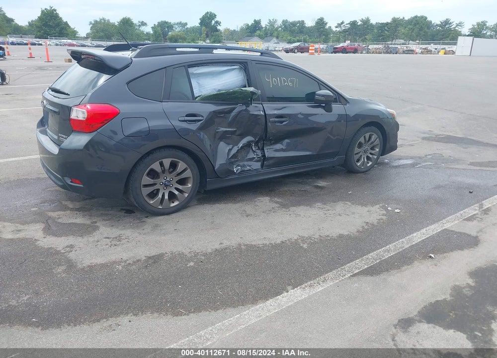 2016 SUBARU IMPREZA 2.0I SPORT PREMIUM VIN: JF1GPAP67G9238286