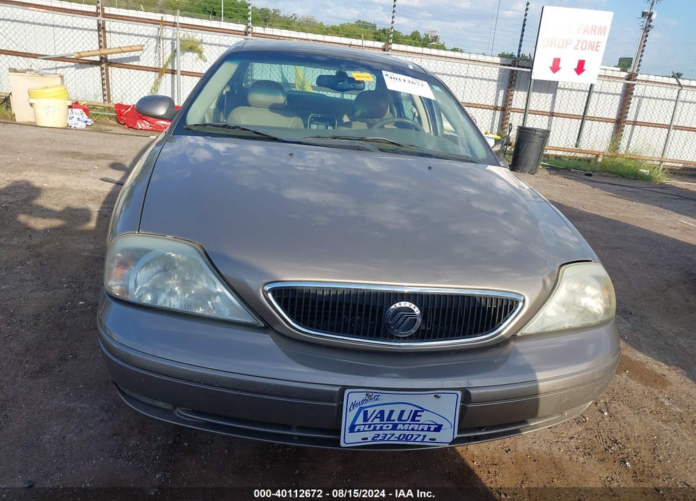 2003 MERCURY SABLE VIN: 1MEFM55S13G607444