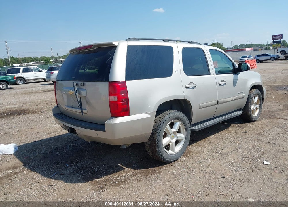 2007 CHEVROLET TAHOE VIN: 1GNFK13037R138201