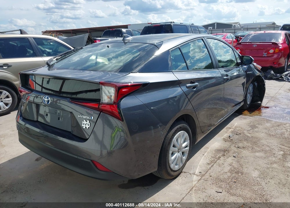 2019 TOYOTA PRIUS LE VIN: JTDKARFU2K3089477