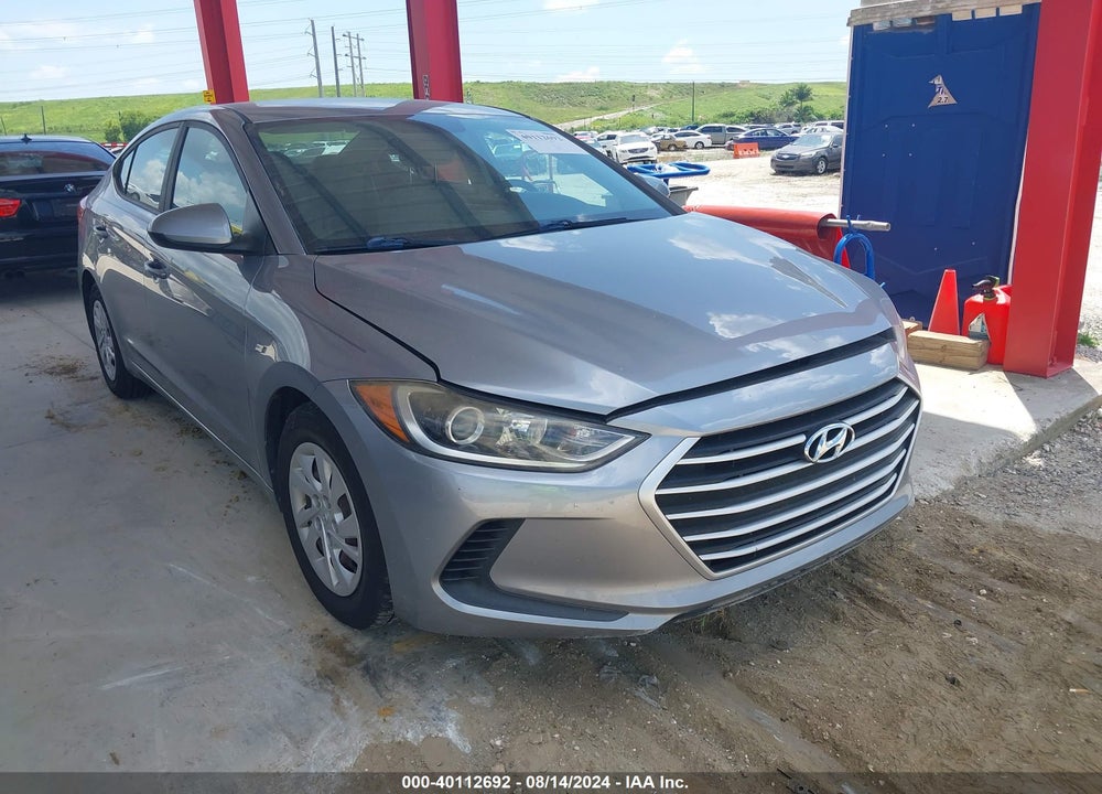 2017 HYUNDAI ELANTRA SE VIN: 5NPD74LF1HH038579