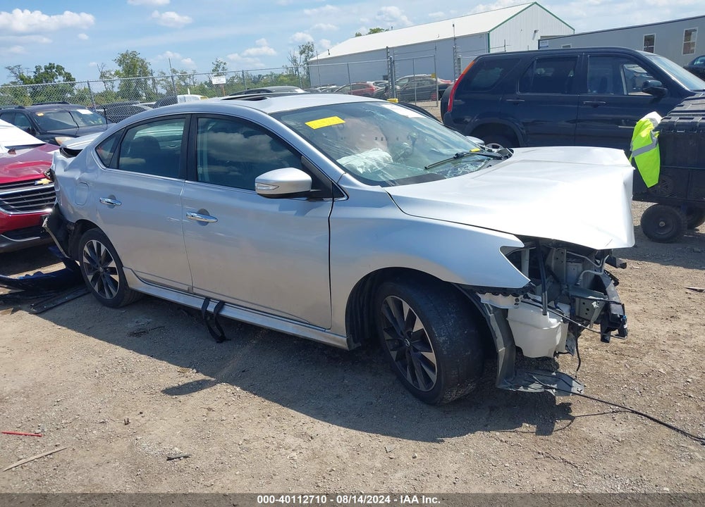2018 NISSAN SENTRA VIN: 3N1CB7AP4JY214298