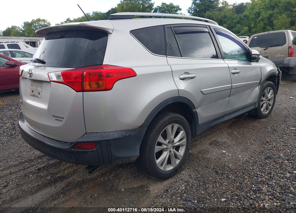 2014 TOYOTA RAV4 LIMITED VIN: 2T3DFREV5EW208757