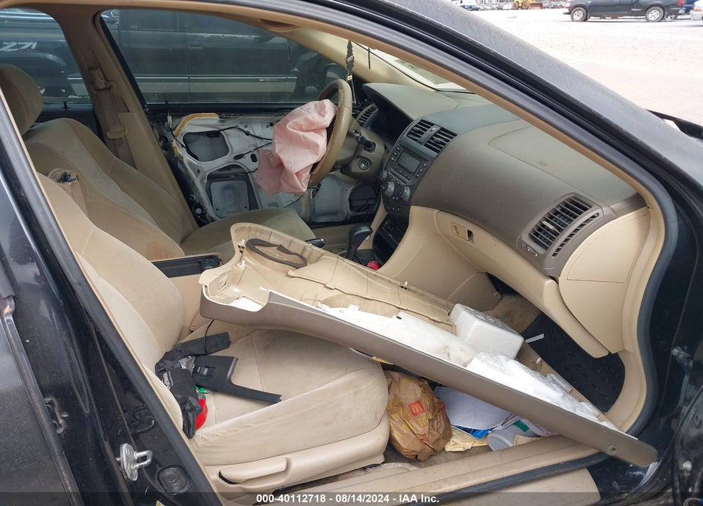 2007 HONDA ACCORD 2.4 LX VIN: 3HGCM56437G706346