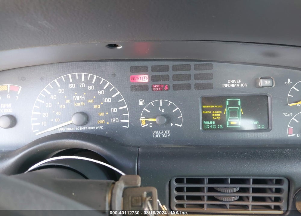 1996 PONTIAC BONNEVILLE SSEI VIN: 1G2HZ5218TH209346
