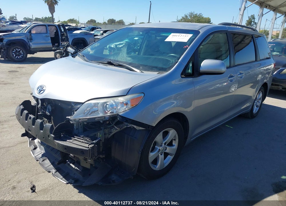 2017 TOYOTA SIENNA LE 8 PASSENGER VIN: 5TDKZ3DC2HS790690