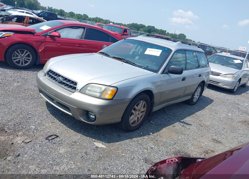 2003 SUBARU OUTBACK VIN: 4S3BH675837631239
