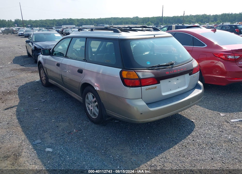2003 SUBARU OUTBACK VIN: 4S3BH675837631239