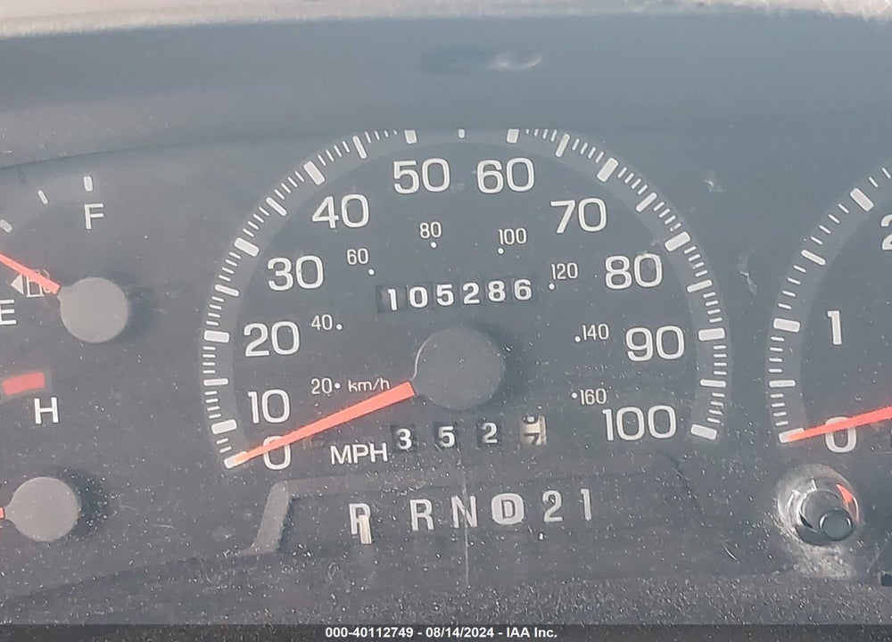 1998 FORD F-150 LARIAT/STANDARD/XL/XLT VIN: 1FTZX176XWNB48073