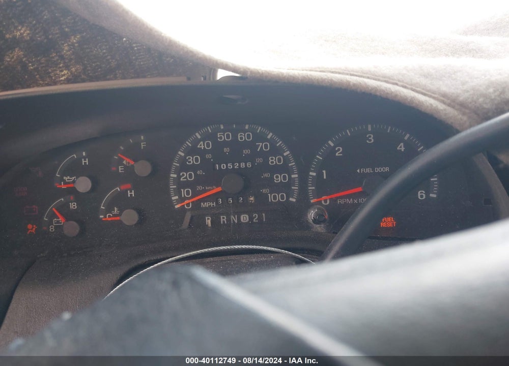1998 FORD F-150 LARIAT/STANDARD/XL/XLT VIN: 1FTZX176XWNB48073