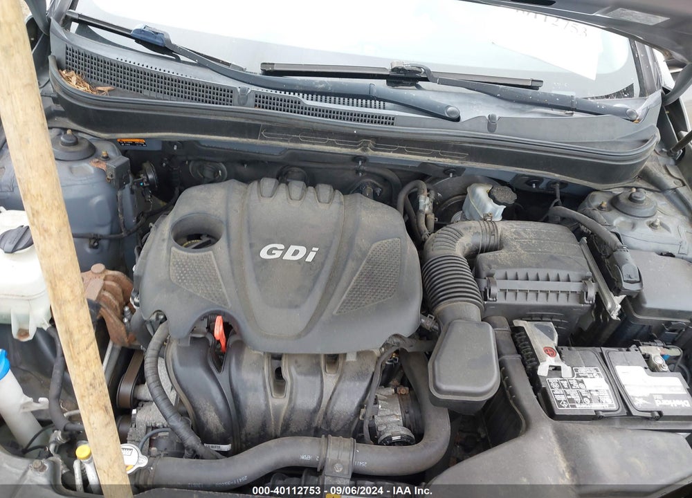 2014 HYUNDAI SONATA GLS VIN: 5NPEB4ACXEH861129