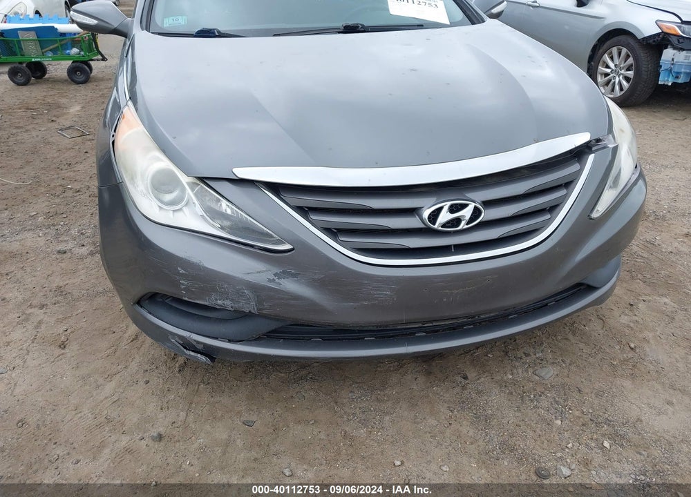 2014 HYUNDAI SONATA GLS VIN: 5NPEB4ACXEH861129