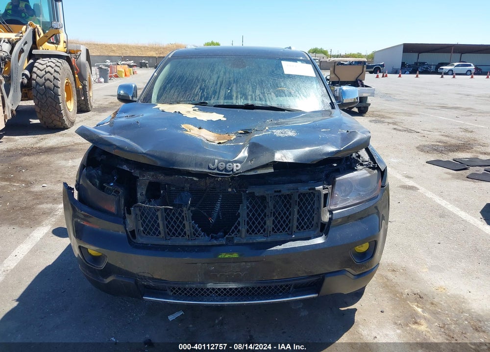 2011 JEEP GRAND CHEROKEE OVERLAND VIN: 1J4RR6GT5BC604817