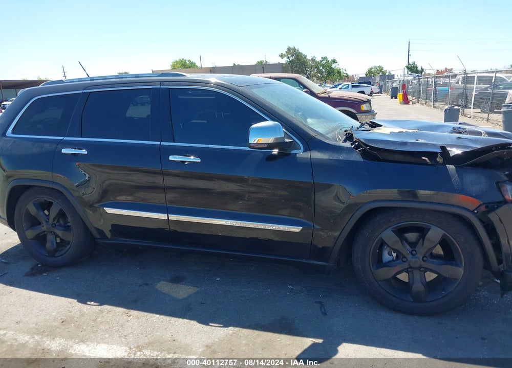 2011 JEEP GRAND CHEROKEE OVERLAND VIN: 1J4RR6GT5BC604817