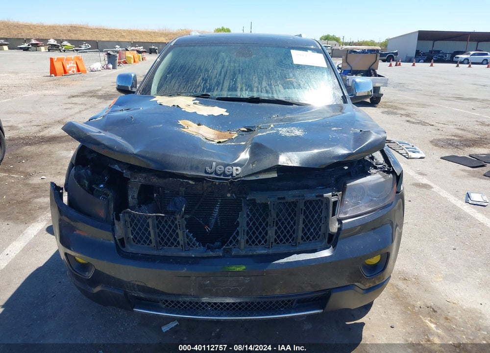 2011 JEEP GRAND CHEROKEE OVERLAND VIN: 1J4RR6GT5BC604817