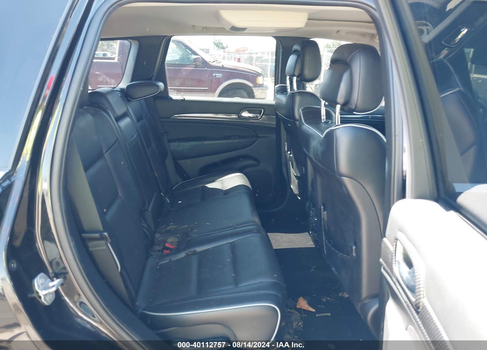 2011 JEEP GRAND CHEROKEE OVERLAND VIN: 1J4RR6GT5BC604817