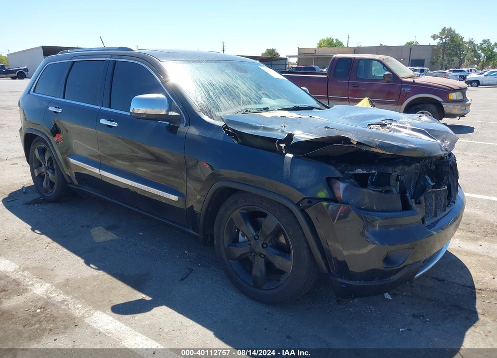 2011 JEEP GRAND CHEROKEE OVERLAND VIN: 1J4RR6GT5BC604817
