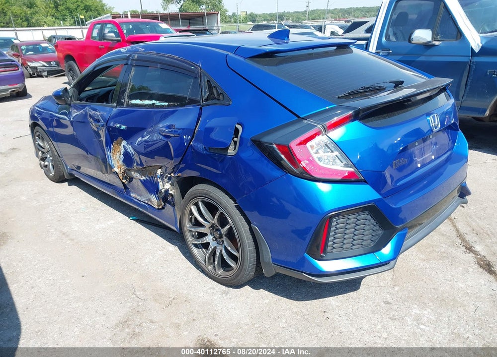 2017 HONDA CIVIC VIN: SHHFK7H5XHU224224