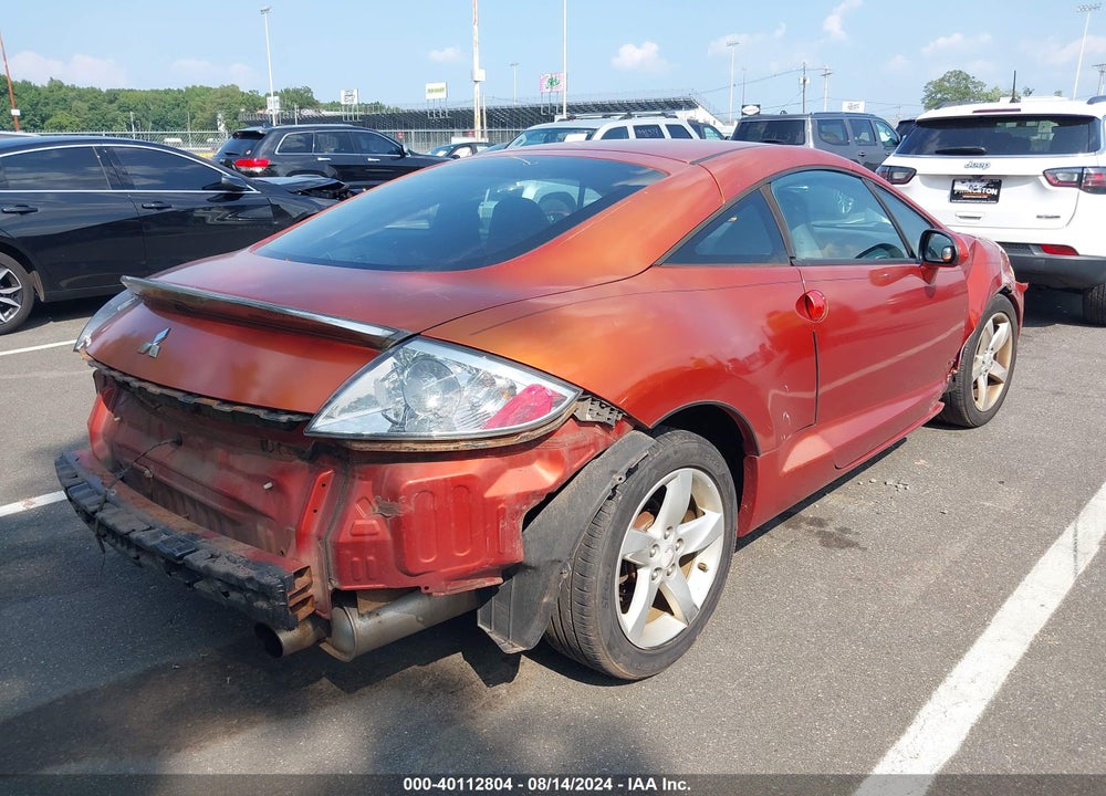 2009 MITSUBISHI ECLIPSE GS VIN: 4A3AK24F49E042211