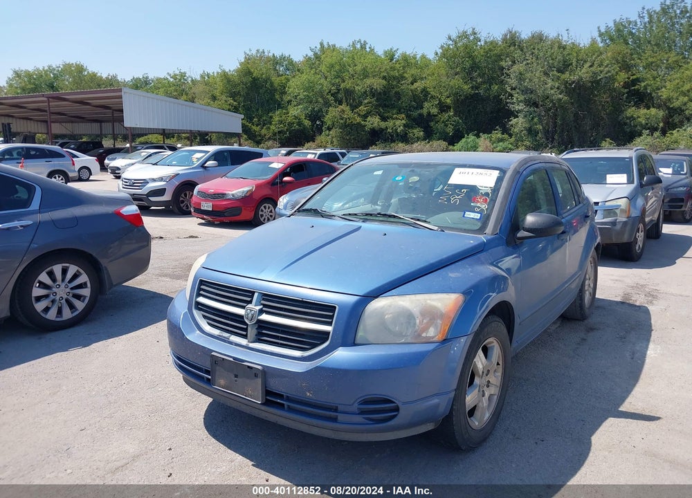 2007 DODGE CALIBER SXT VIN: 1B3HB48B97D305320