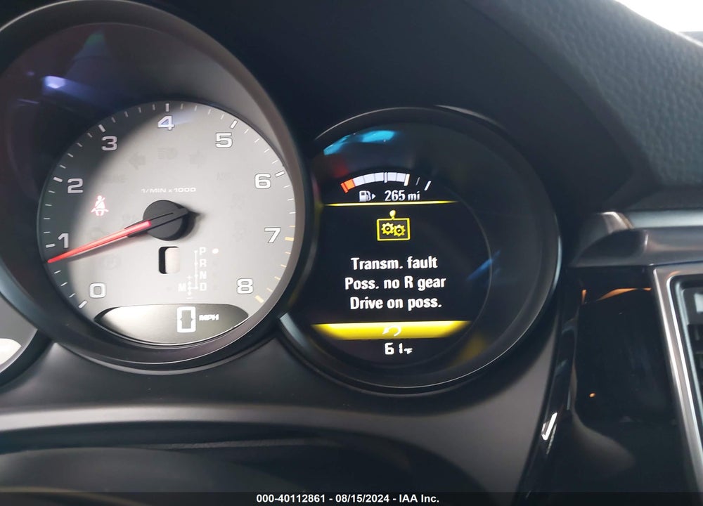 2015 PORSCHE MACAN S VIN: WP1AB2A51FLB71219