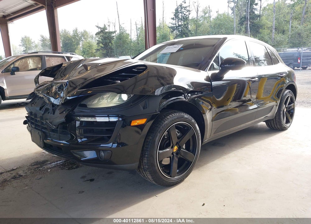 2015 PORSCHE MACAN S VIN: WP1AB2A51FLB71219