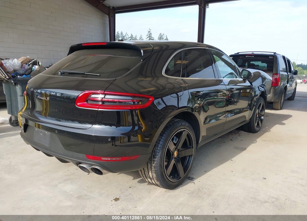 2015 PORSCHE MACAN S VIN: WP1AB2A51FLB71219
