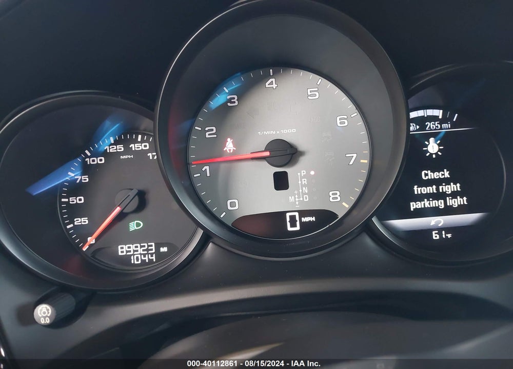 2015 PORSCHE MACAN S VIN: WP1AB2A51FLB71219