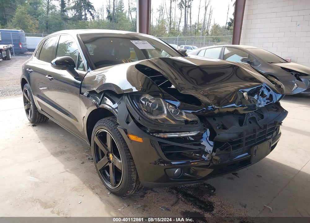 2015 PORSCHE MACAN S VIN: WP1AB2A51FLB71219
