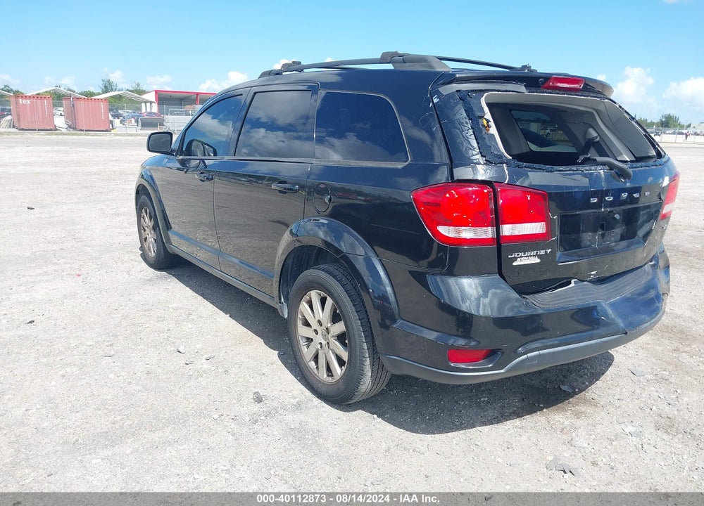 2012 DODGE JOURNEY SXT VIN: 3C4PDCBB8CT367528