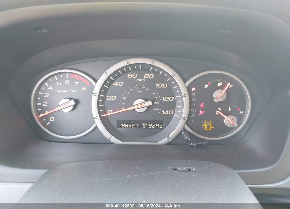2008 HONDA PILOT VP VIN: 5FNYF28288B002806