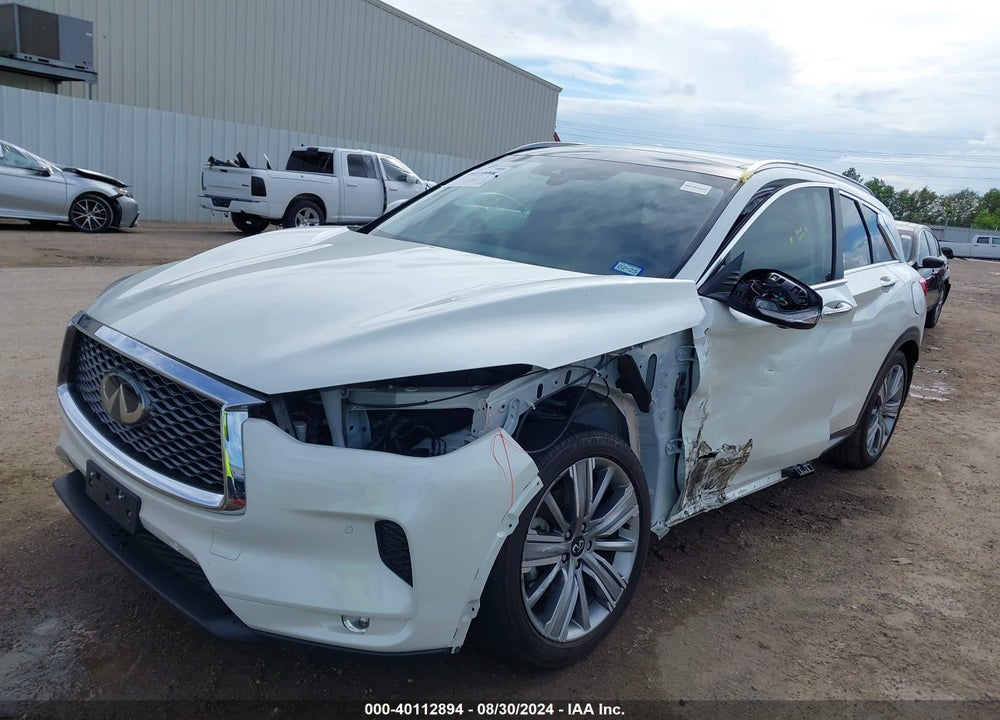 2022 INFINITI QX50 SENSORY VIN: 3PCAJ5EA2NF105566