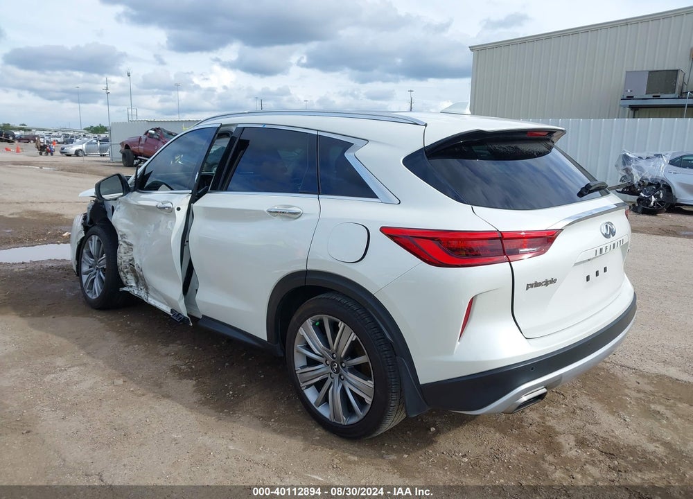 2022 INFINITI QX50 SENSORY VIN: 3PCAJ5EA2NF105566