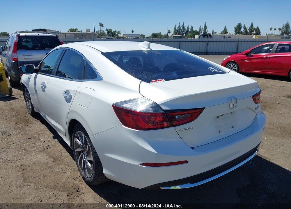 2019 HONDA INSIGHT TOURING VIN: 19XZE4F90KE007952