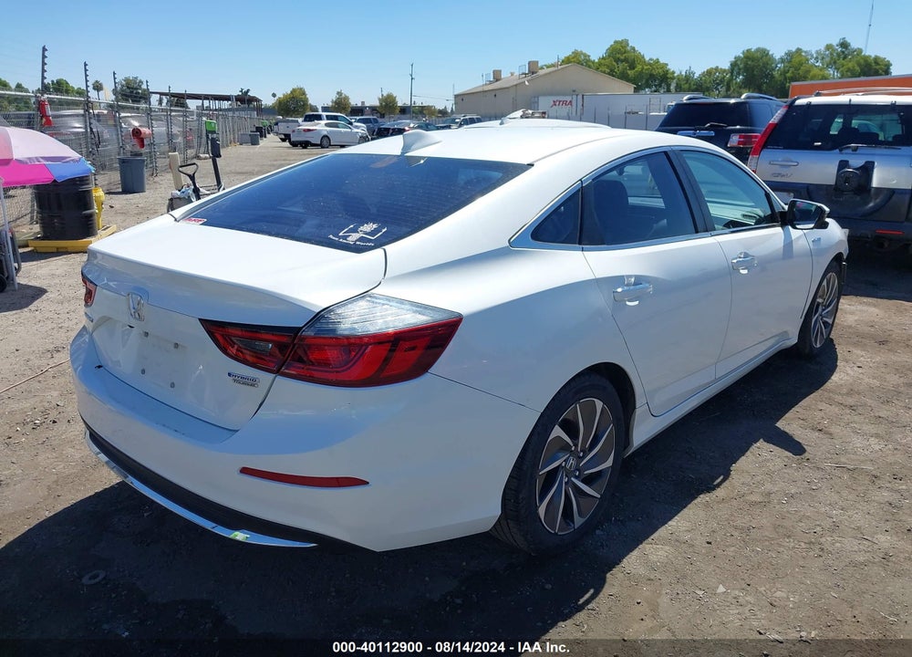 2019 HONDA INSIGHT TOURING VIN: 19XZE4F90KE007952