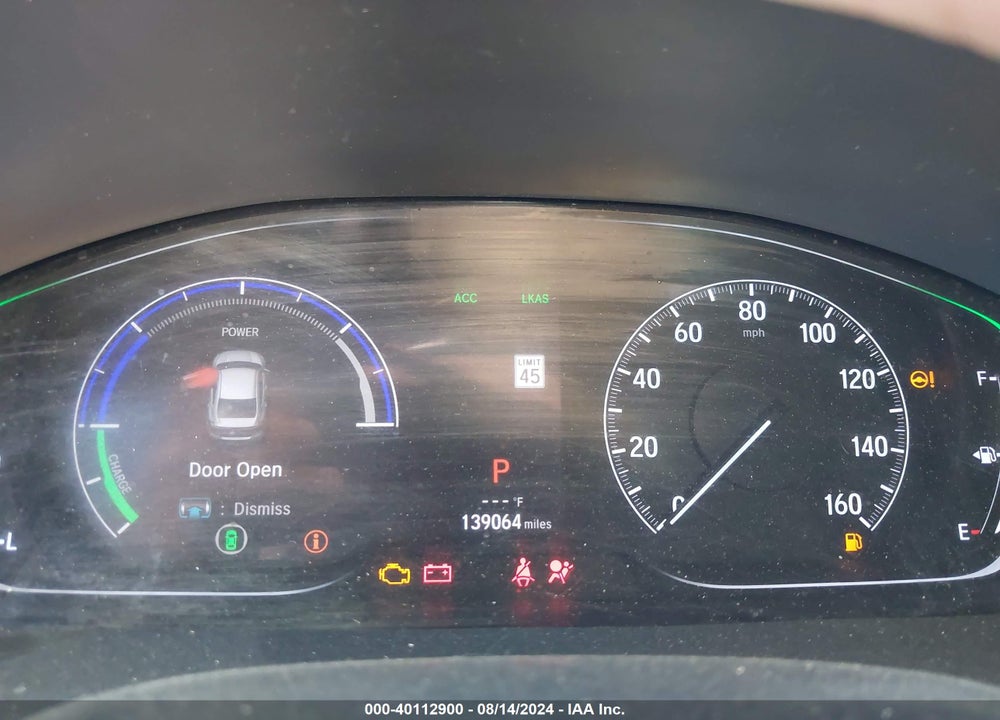 2019 HONDA INSIGHT TOURING VIN: 19XZE4F90KE007952