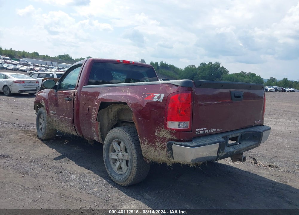 2013 GMC SIERRA 1500 SLE VIN: 1GTN2VE09DZ286552