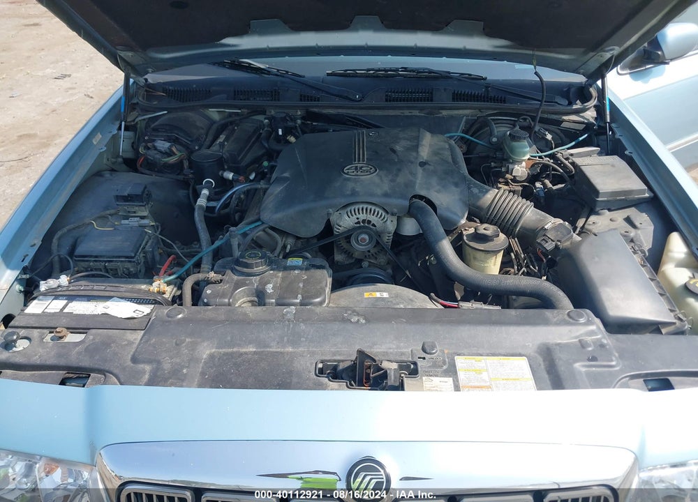 2002 MERCURY GRAND MARQUIS LS VIN: 2MEFM75W42X623340