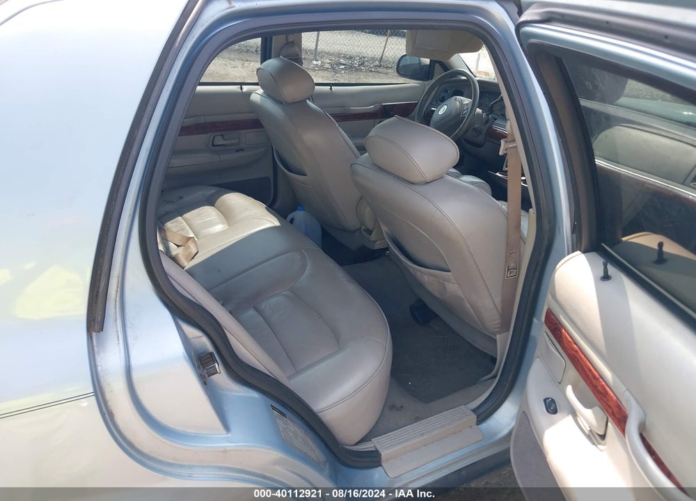2002 MERCURY GRAND MARQUIS LS VIN: 2MEFM75W42X623340